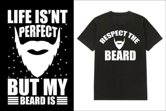 Beard T-shirt Design 09: Graphics for T-Shirt Designs