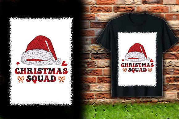 CHRISTMAS-SQUAD-T-SHIRT-DESIGN Graphics & T-Shirt Designs