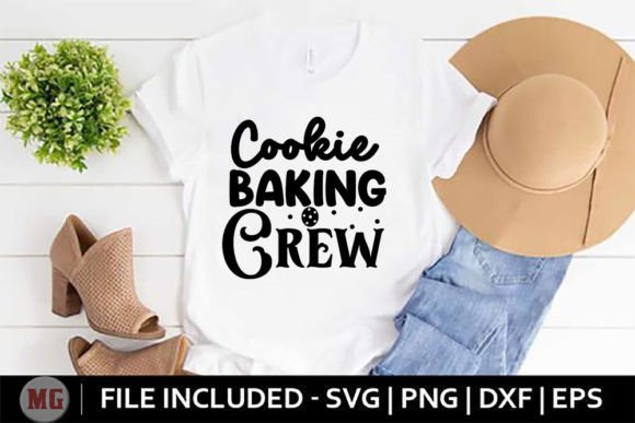 Cookie Baking Crew, Christmas Baking Svg