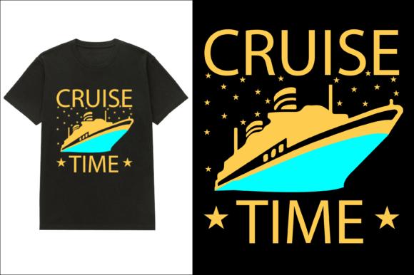 Cruise T-shirt Design 10: Graphics & T-Shirt Designs