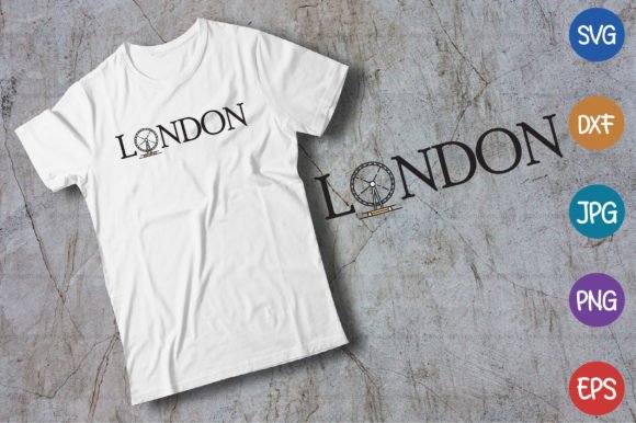 London: Graphics for T-Shirt Designs
