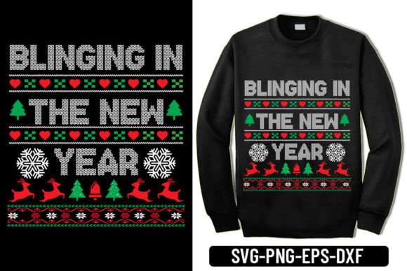 Ugly Sweater - Blinging in the New Year